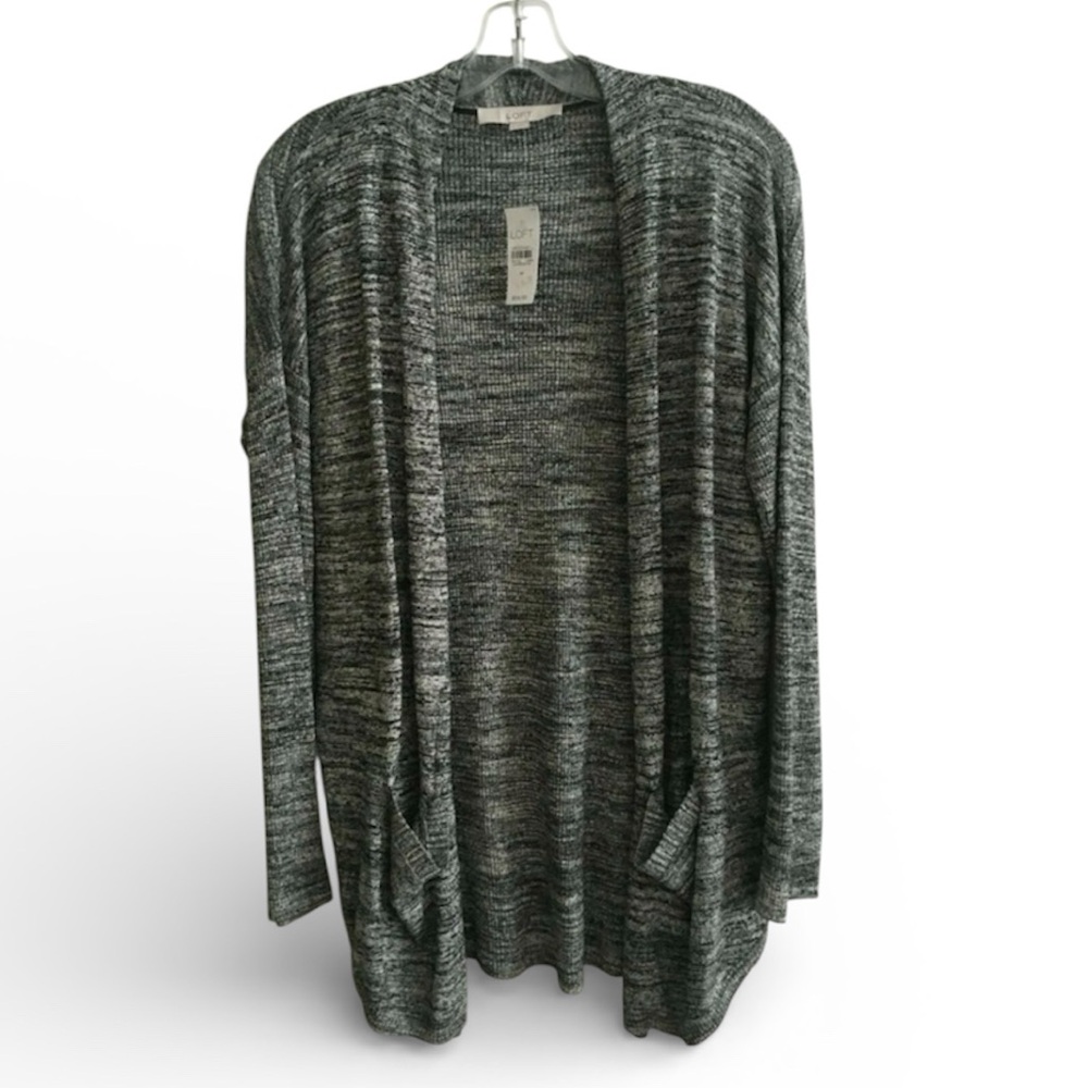 Loft Open Long Cardigan